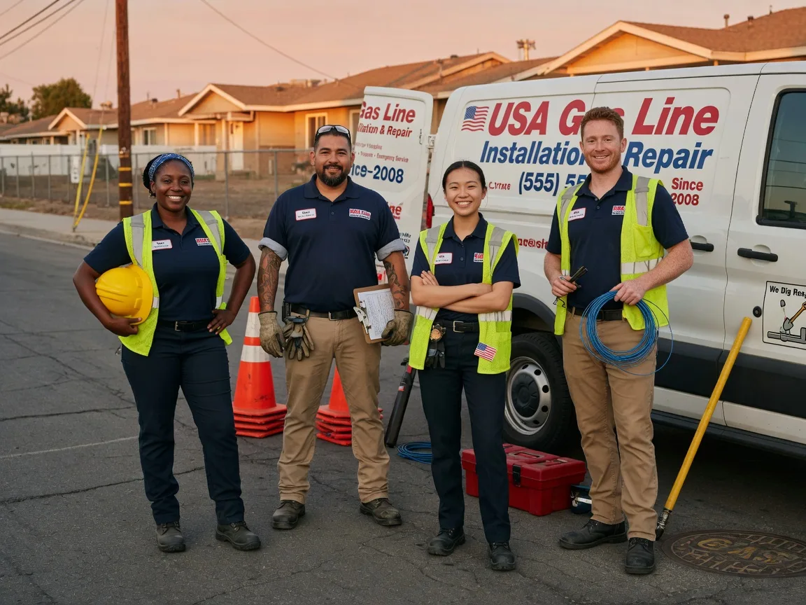 Gas Line Installation company in Hymera, IN